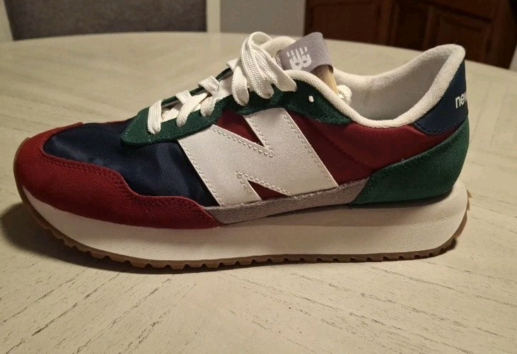 New Balance 237 v1 Men 8.5 D Scarlet Team Forest Green Athletic Sneaker MS237EA  thumbnail 3