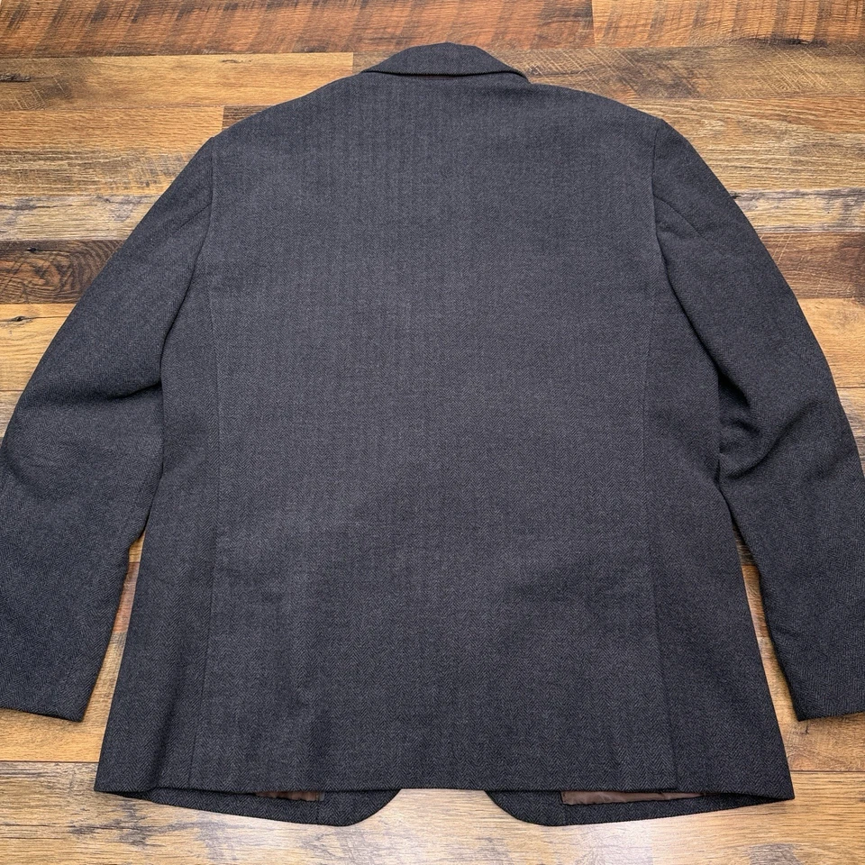 Gap Tweed Sport Coat Mens Extra Large Gray Blazer - Image 2 of 4