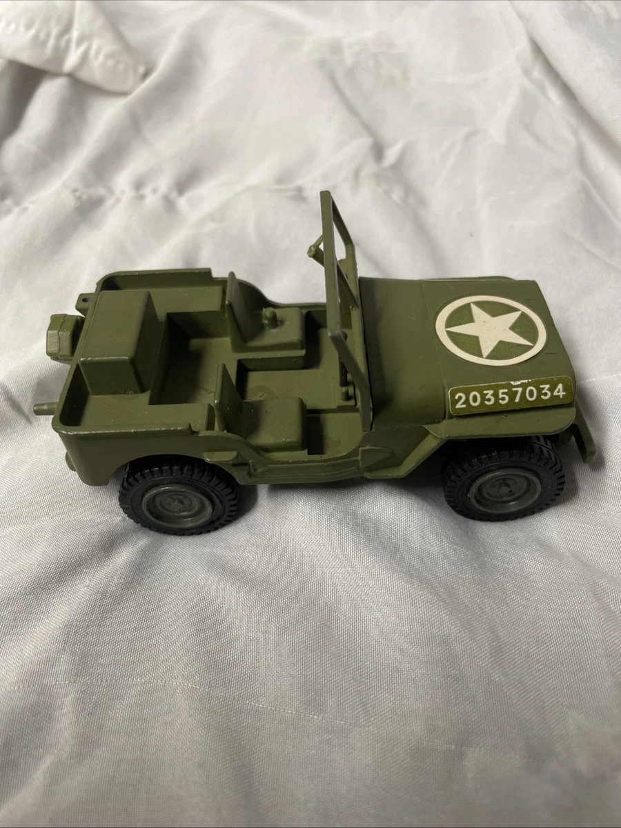 Dinky Toys 80B - Jeep Militaire Lance-missiles - 1/43 Ancienne - Collection (Occasion)