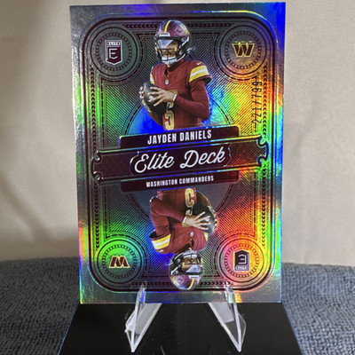 2025 Panini Donruss Elite Deck 221/799 #4 Jayden Daniels Commanders