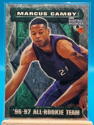 1997 Score Board Rookies - Marcus Camby #74