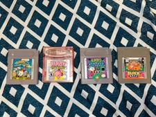 Kirby Dream Land 2, Tilt N Tumble, Block Ball, And Pinball Land Authentic GB/GBC