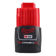 Milwaukee M12 12-Volt Lithium-Ion 2.0 Ah Compact Battery Pack