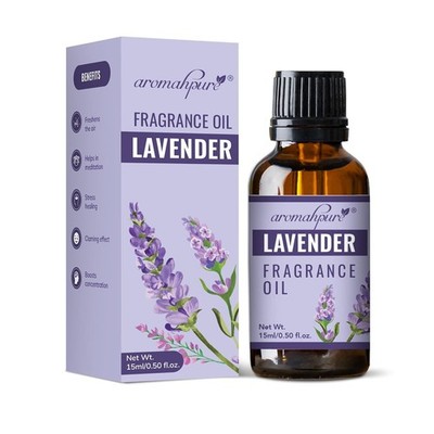 Aromahpure Premium Fragrance Oil - 15ml- Natural Scents of Lavender