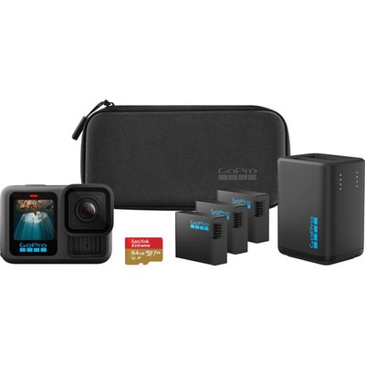 GoPro HERO13 Black Extended Power Bundle Action Kamera Schwarz Kamera
