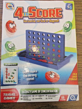 4 To Score Family Board Game | Connect 4 Style | New | Ages 5+ | 2 Players