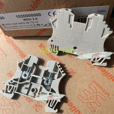 100 pcs/box New For Weidmuller terminal WDU 2.5 1020000000 #ff