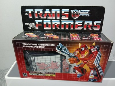 Original G1 Transformer Hotrod Boxed .CHECK OUR OUR OTHER 100% ORIGINAL 1980s G1s