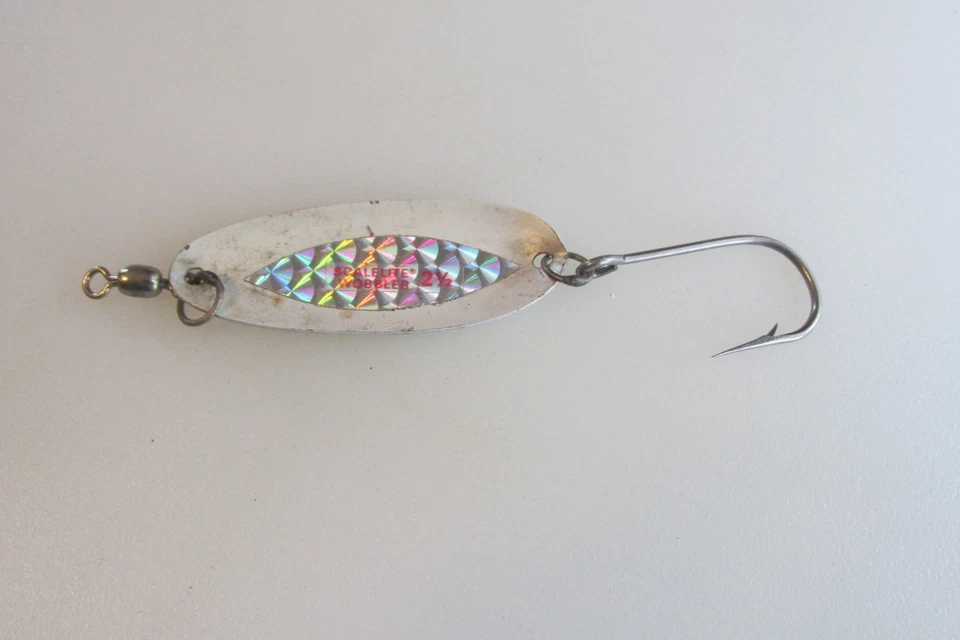 Lot #263 Vintage Les Davis Scalelite Wobbler 2 1/2 Spoon Good Condition - Image 2 of 2