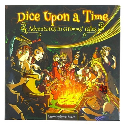 Dice Upon A Time Adventures In Grimm's Tales Board Game - Excellent Condition