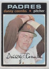 1971 Topps Danny Coombs #126 0m8e