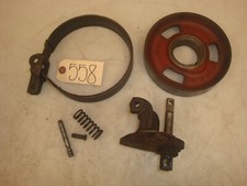 1988 Case Ih 485 Diesel Tractor Parking Brake Disc & Control Parts