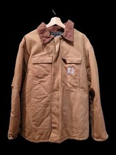 90 s Vintage Carhartt Men's Duck Arctic Jacket Quilted Size Xl