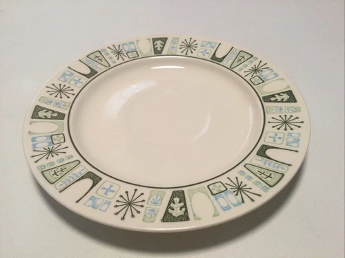 MCM Taylor Smith Taylorstone 6 3/4” Cathay Saucer Only Atomic Starburst