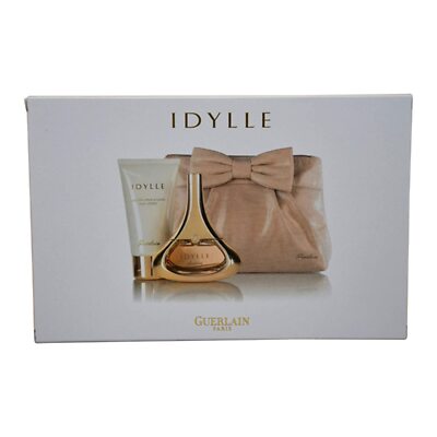  Idylle by Guerlain Eau De Pafrum Spray 50Ml/1.7Oz + Body Lotion 75Ml/2.5Oz, Bag