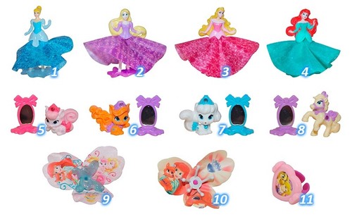 Kinder Surprise Palace Pets Disney Princess Girls Toys Figures 2016 UK New Party - Picture 6 of 14