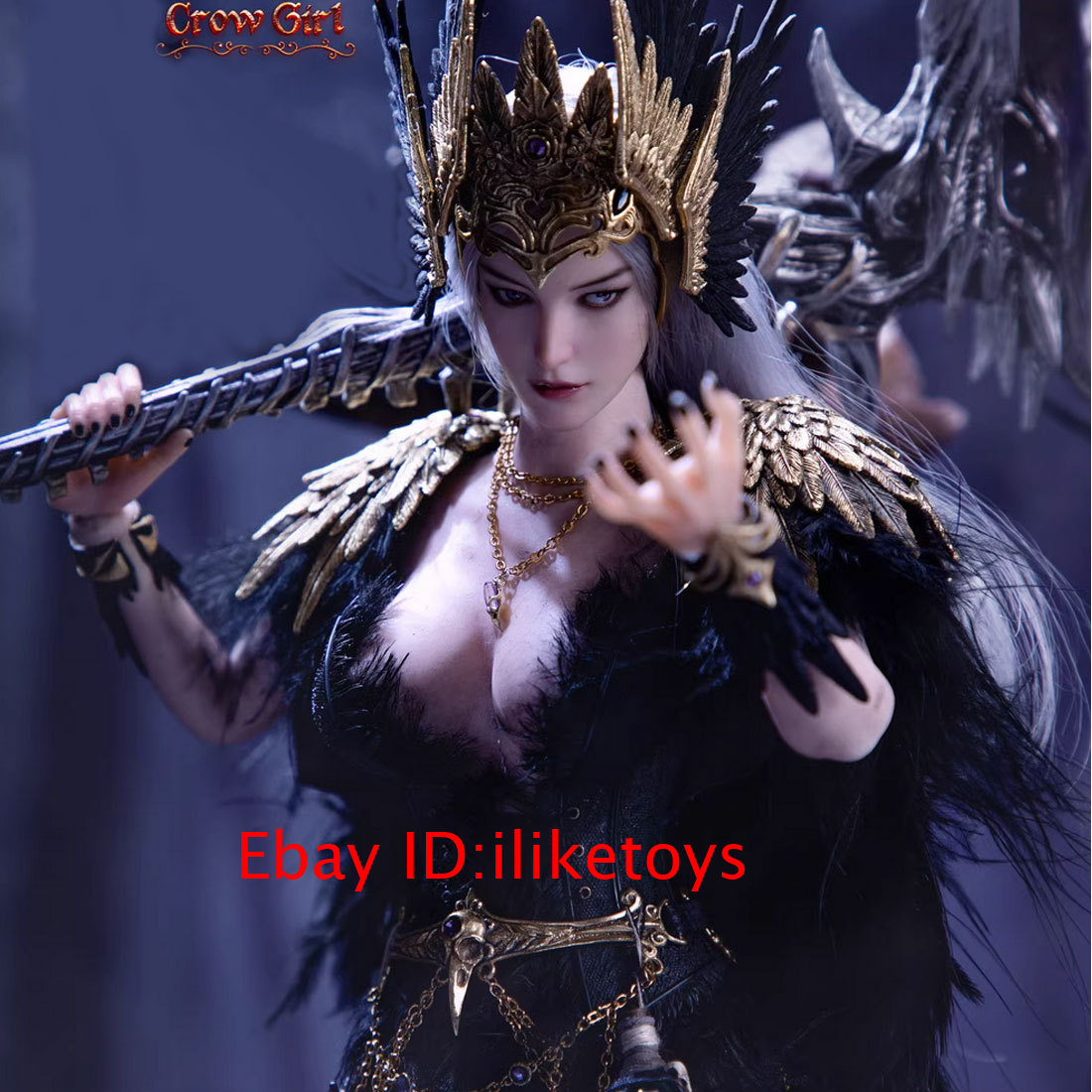 POP COSTUME Witch Hunter カラス ガールDX WH005 The Crow Girl Deluxe Version - Witch Hunter Series - Pop