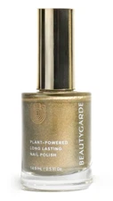 *LAST ONE BeautyGARDE Strengthening NAIL POLISH Color: DEJA VU metallic gold NEW