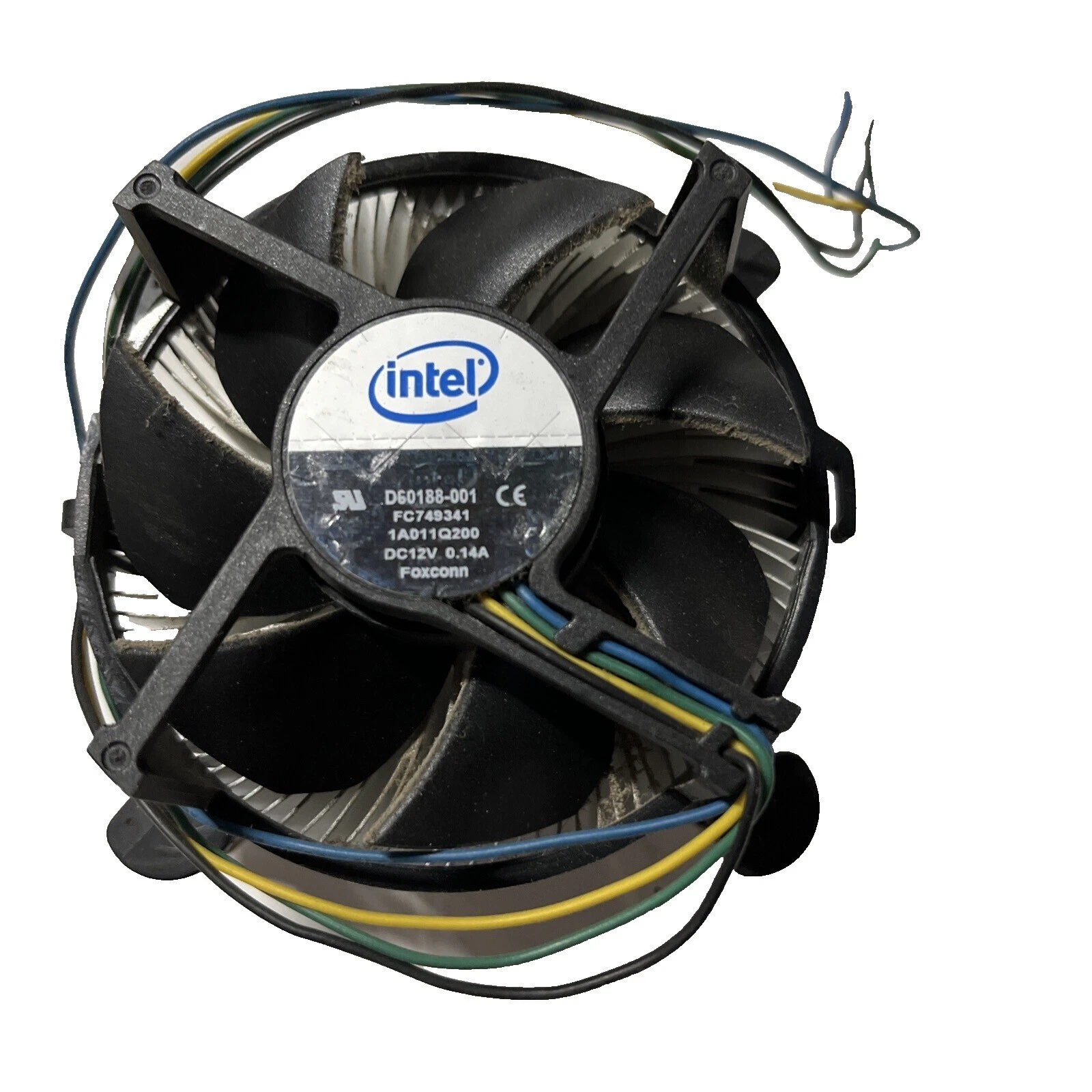 Intel 4-Pin ventiladores de CPU con disipador de calor