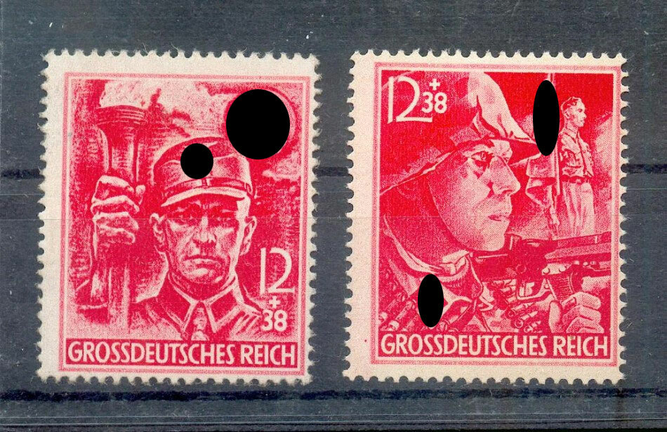 Dr-3.Reich 909/910 909-910 Luxus** Mnh Postfrisch 90eur (48603