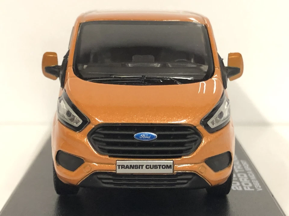 2018 Ford Transit Custom V362 MCA Sport Naranja Brillante 1:43 Greenlight 51276 - Imagen 3 de 4