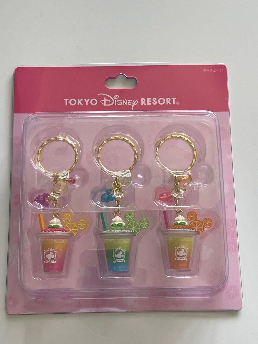 Tokyo Disney Resort Souvenir Set of 3 Mobile phone strap,Mirror