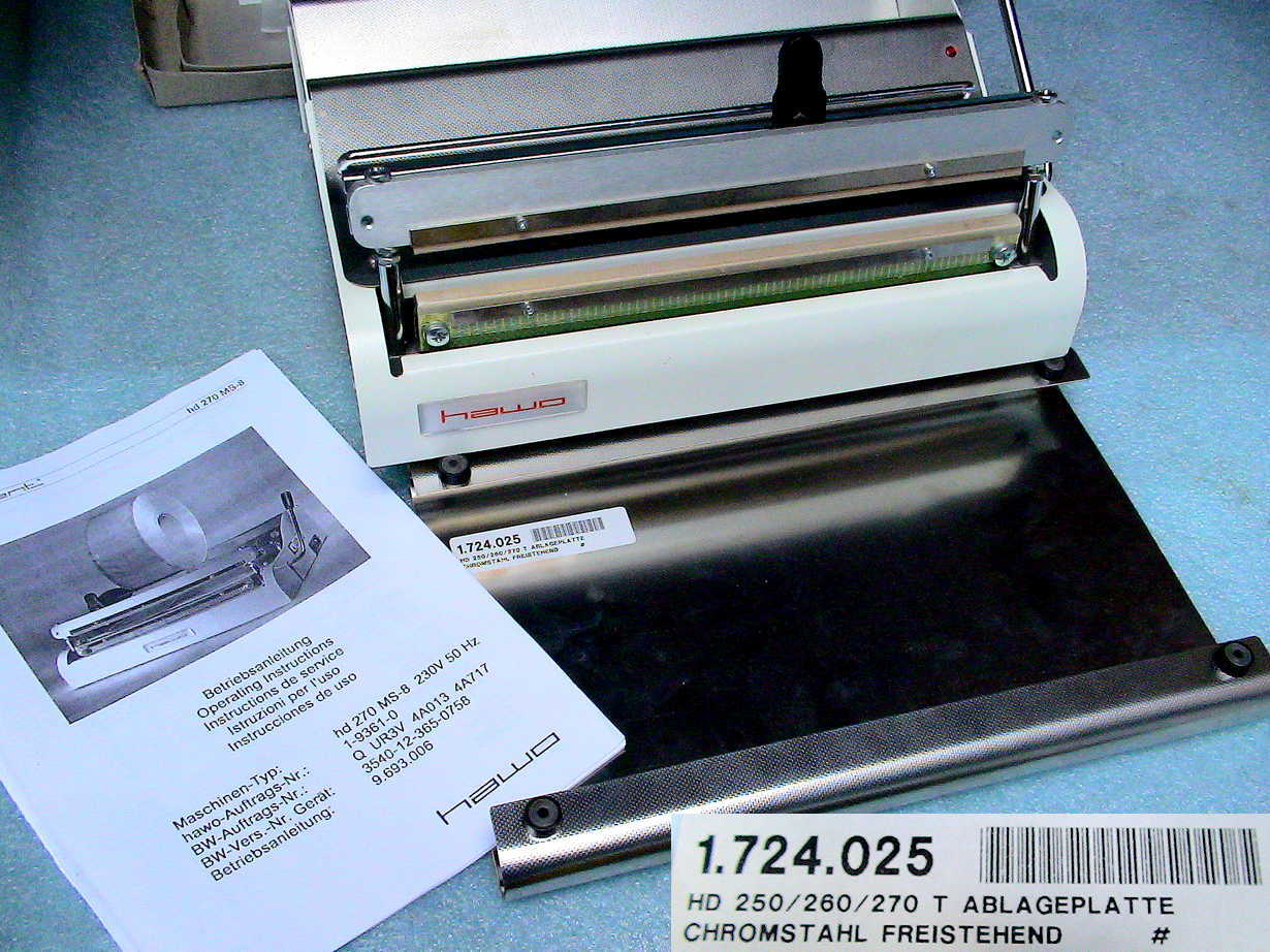 HAWO HD270MS8 DENTAL Einschweiß Siegelgerät Folienschweißgerät Foil