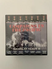 Campaigns In The Pacific World War ll Vhs 7 Volume Set 1995 (Sealed)