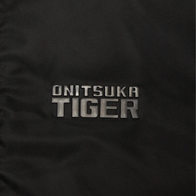 Onitsuka Tiger BOMBER JACKET Unisex Fit 2-way Zipper 100% Nylon