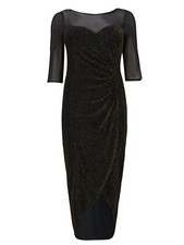 Lurex Glitter Sweetheart Maxi Bodycon Dress