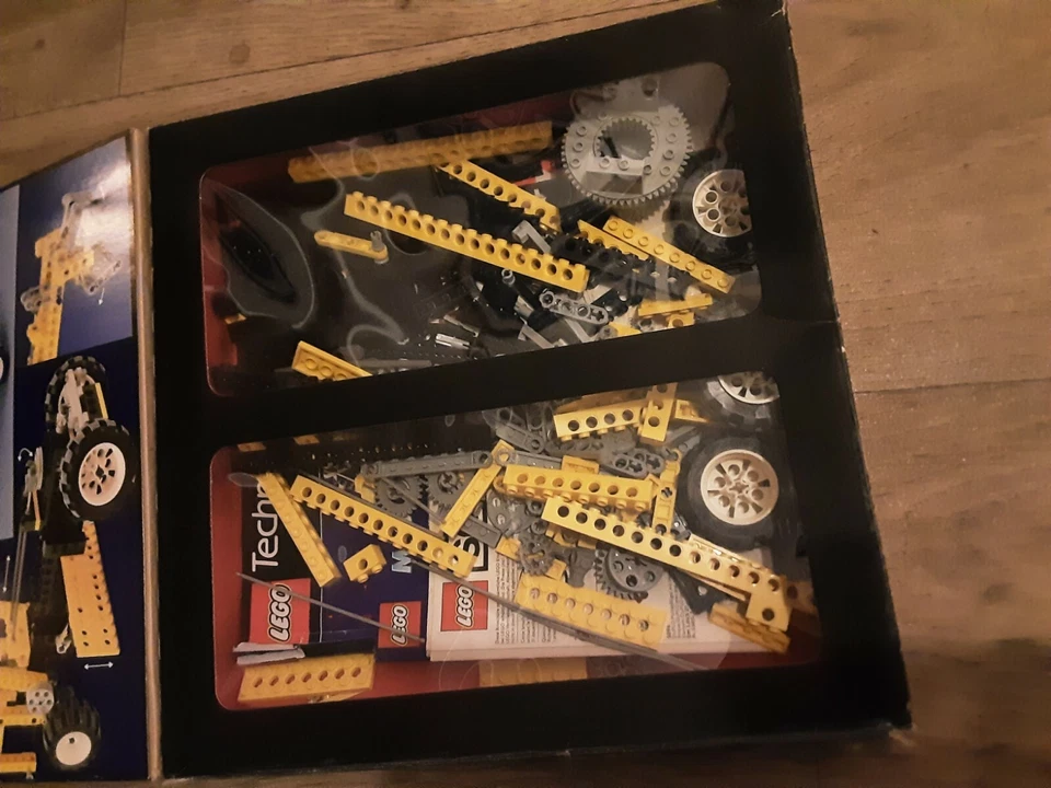 LEGO Technic 8074 Universal Building Set w/Flex System box instructions OVP 1991 - Bild 3 von 4