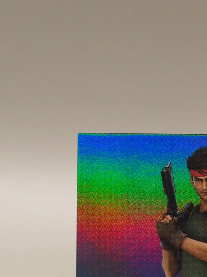 Tarjetas coleccionables Biggs Final Fantasy VII Museo de Arte 1-025 Holo Japón J201 Foto 3 de 4