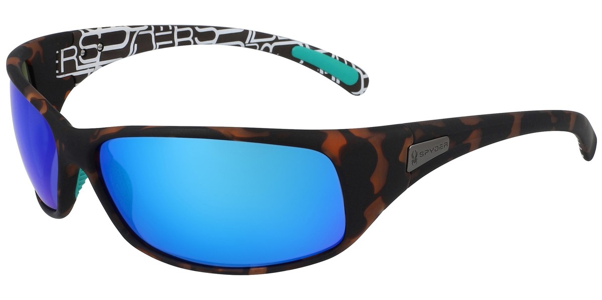 Occhiali Da Sole Uomo Spyder SP6017 | Rettangolari Navy In Metallo E Carbonio