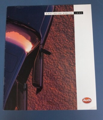 Audi 80/90 Series 1988 VINTAGE Automotive Sales Brochure