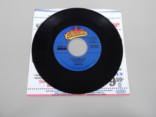 Brenda Lee - Rockin' Around The Christmas Tree / Papa Noel - Collectables Good - Picture 3 of 4