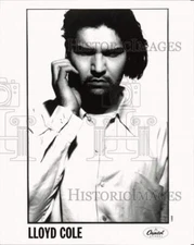 1990 Press Photo Singer Lloyd Cole - pip32396