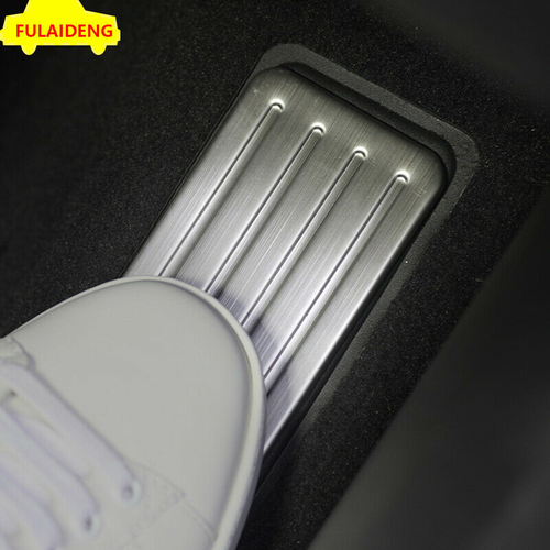 For Cadillac XT5 2016-2021 Stainless Footrest Pedal Cover Foot Rest Pad Cap Trim - Foto 5 di 8