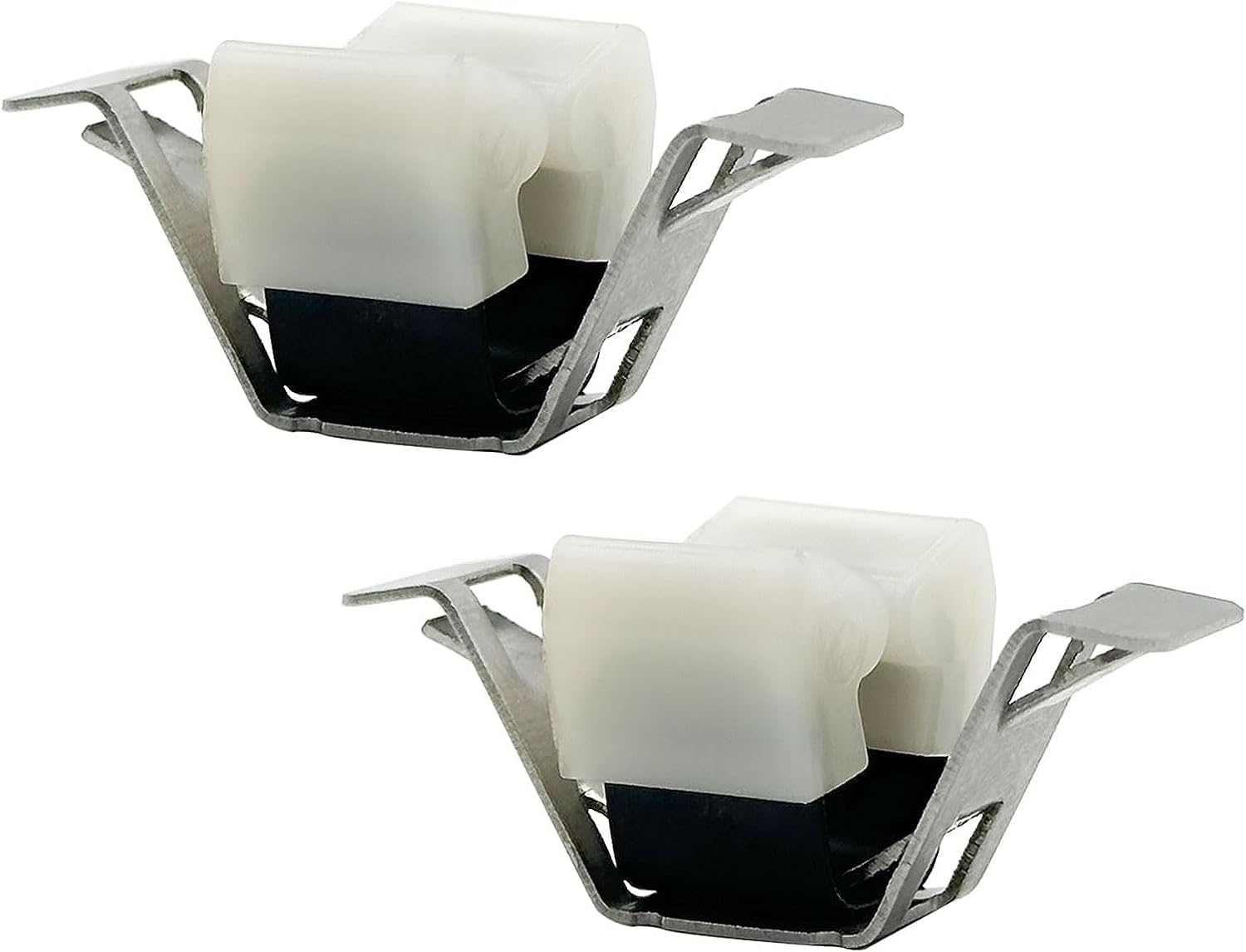 2 Pcs WPW10610880 Clothes Dryer Door Catch OEM Size Replacement Part