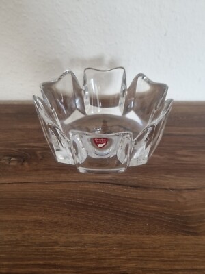Orrefors Glasschale 14,5 Cm Signiert Neuwertig