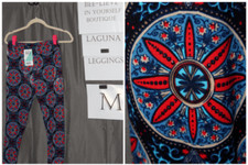 NWT honey and lace laguna leggings size medium 1000000708