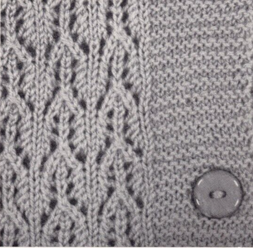 Marriner Knitting Pattern 568 - Ladies Lace Panel Cardigan - VGC - Picture 3 of 3