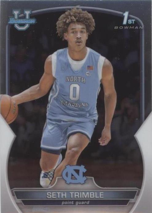 2022-23 Bowman University Chrome - Seth Trimble #38 - 1 of 2