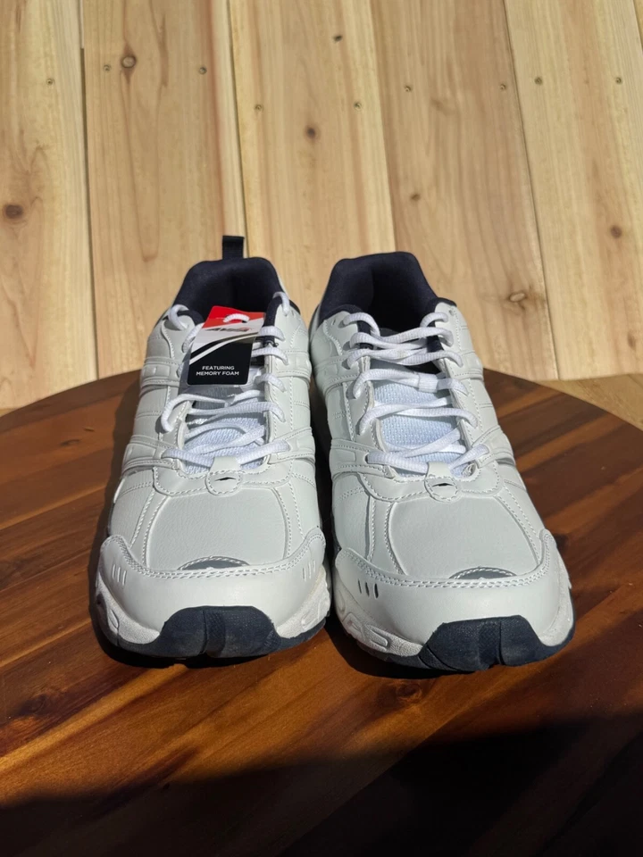 Tênis Avia Avi Verge masculino com cadarço branco marinho verdadeiro tamanho 14 A1313MWD - Imagem 2 de 4