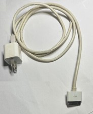 Belkin Charge Sync Cable 4 ft. 30-Pin to USB, White  Apple AC Power Adapter