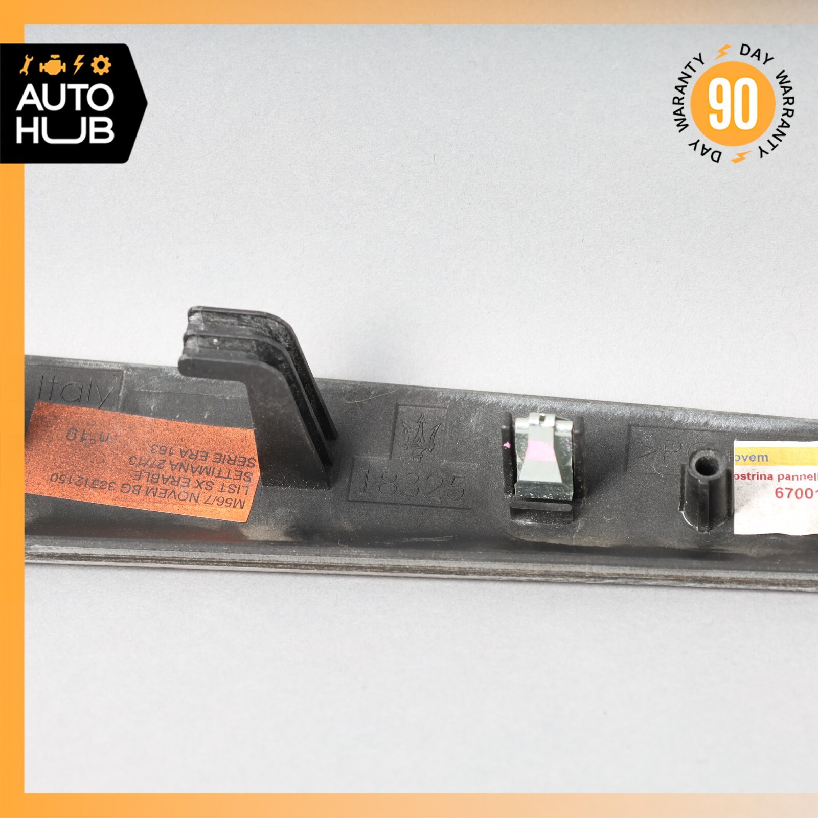 Maserati Quattroporte M156 GTS Front Left Door Panel Trim Panel Wood OEM