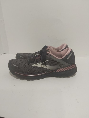 BROOKS ADRENALINE GTS 22 GRAY ATHLETIC RUNNING WOMENS 10.5M SHOES - Picture 3 of 5
