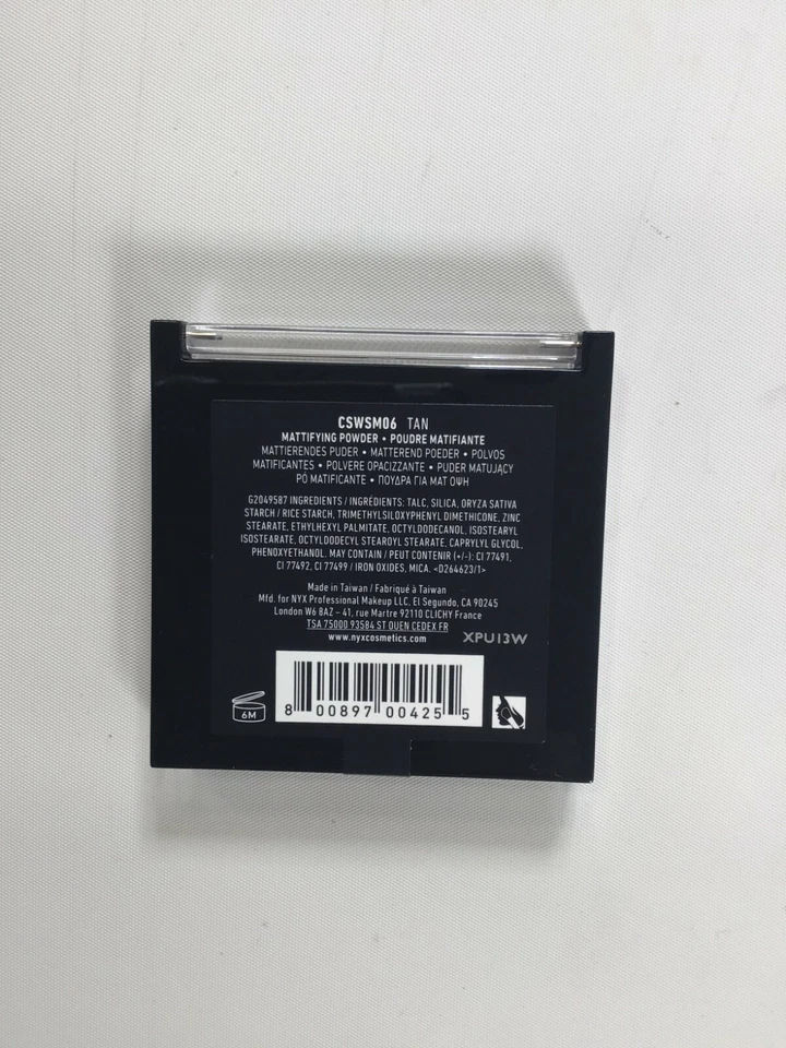 NYX CSWSM06 Tan Mattifying Powder .21 oz NEW! - Image 2 of 2