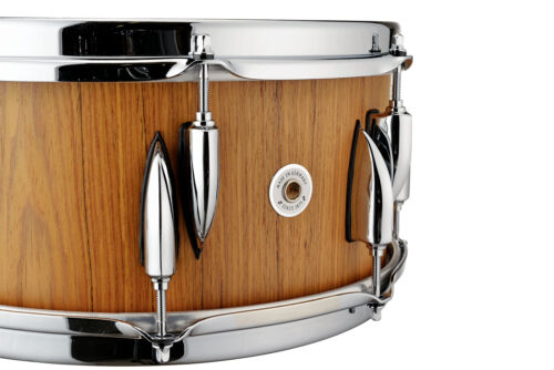 Sonor Vintage 13"x6" Teak Semi Gloss Beech Snare Drum WorldShip AuthorizedDealer - Picture 3 of 5