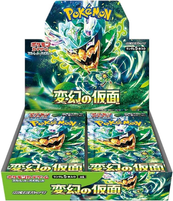 Pokemon Card Twilight Masquerade sv6 Booster Box Japanese