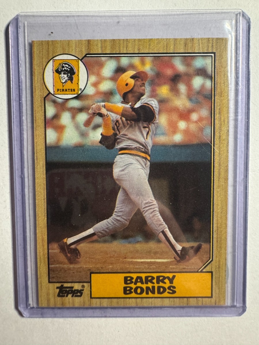 K226,765 - 1987 Topps #320 Barry Bonds RC | eBay